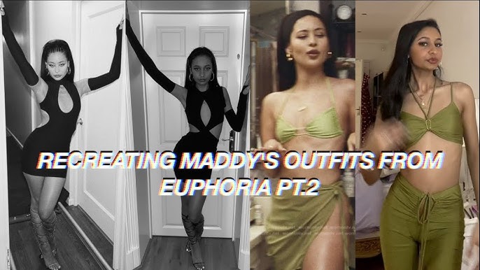 RECREATING MADDY'S OUTFITS FROM EUPHORIA!! 