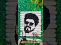 ❤Vijay thalapathy (anna) 🌟#craftideas #drawing #art #stencilart #youtubeshorts #newshorts ❤