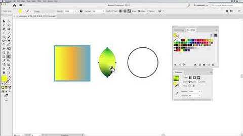 Fill and Stroke Gradients in Illustrator