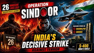 India Strikes Back 💥 Operation Sindoor Explained (2025)