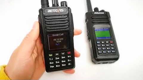 Using GPS on Retevis RT52 Dual PTT DMR Radio