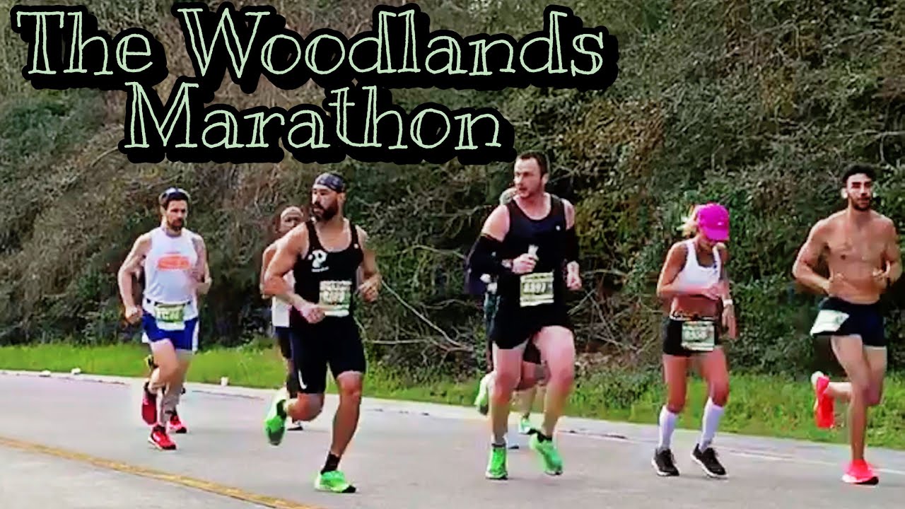 The Woodlands Marathon A Boston Qualifier YouTube