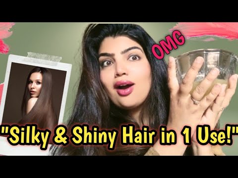 DIY Hair Mask for Silky, Shiny Hair at Home ||Get Super Soft & Shiny ...