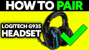 How To Pair Logitech G935 Headset (2025) - Step by Step
