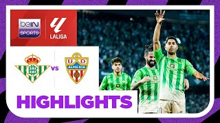 Real Betis 3-2 Almeria Laliga 2324 Match Highlights