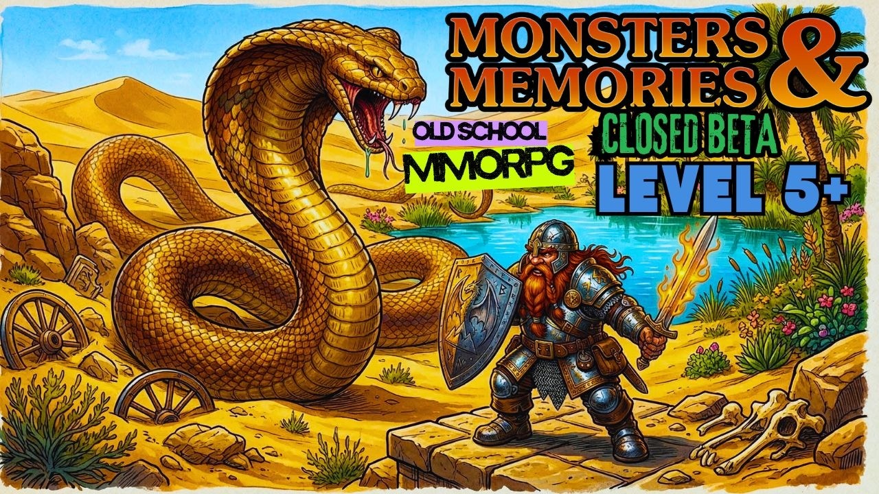 Nathan Plays : Monsters & Memories : The New EverQuest : Level 5+