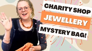 Unboxing a 7lb Charity Shop Bag of Earrings & Broken Jewellery 😲💍 Sterling Silver Jewelry Treasure!