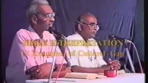 4. Basics of Bible Interpretation - 12 Examples of cultural gap - Sound Doctrine - 1 - R.Stanley
