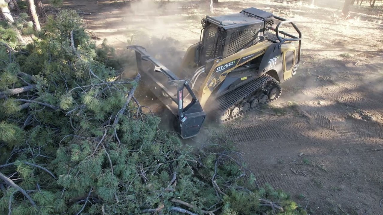 ASV 120F with Shearex Mulcher