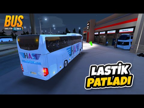 Hatay'a Künefe Yemeye Giderken Lastik Patladı - Otobüs Simulator Ultimate