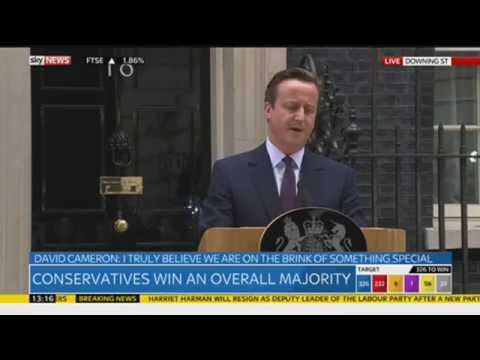 David Cameron: &#039;Real Opportunities&#039; After General Election