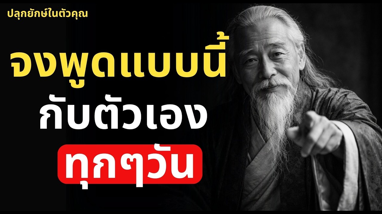 5 คำพูดนี้ทรงพลังมากๆ พูดกับตัวเองทุกวันจะทำให้ประสบความสำเร็จได้