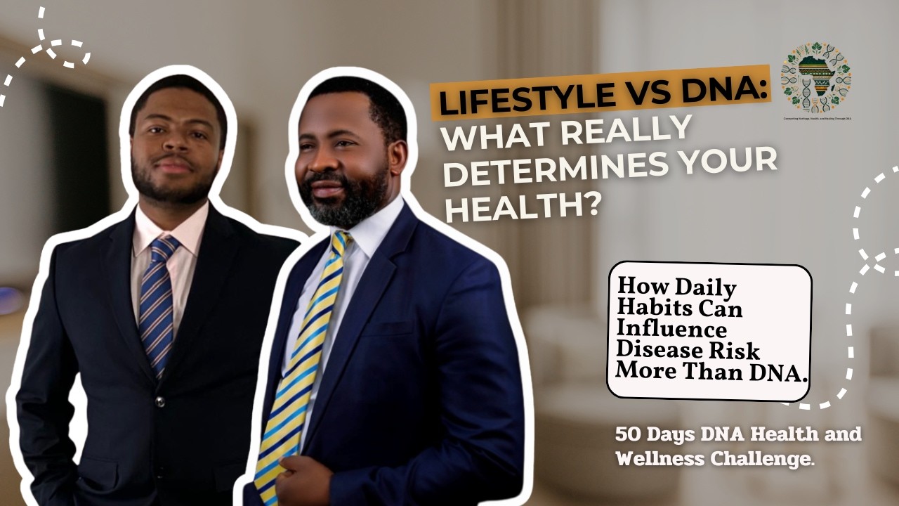 A podcast about Lifestyle and Epigentics, discussing how daily habits can influence disease risk more than genes.