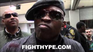 ADRIEN BRONER TENSE MOMENT WITH KENNY PORTER AFTER REUNITING WITH SHAWN PORTER TO SQUASH ANY BEEF