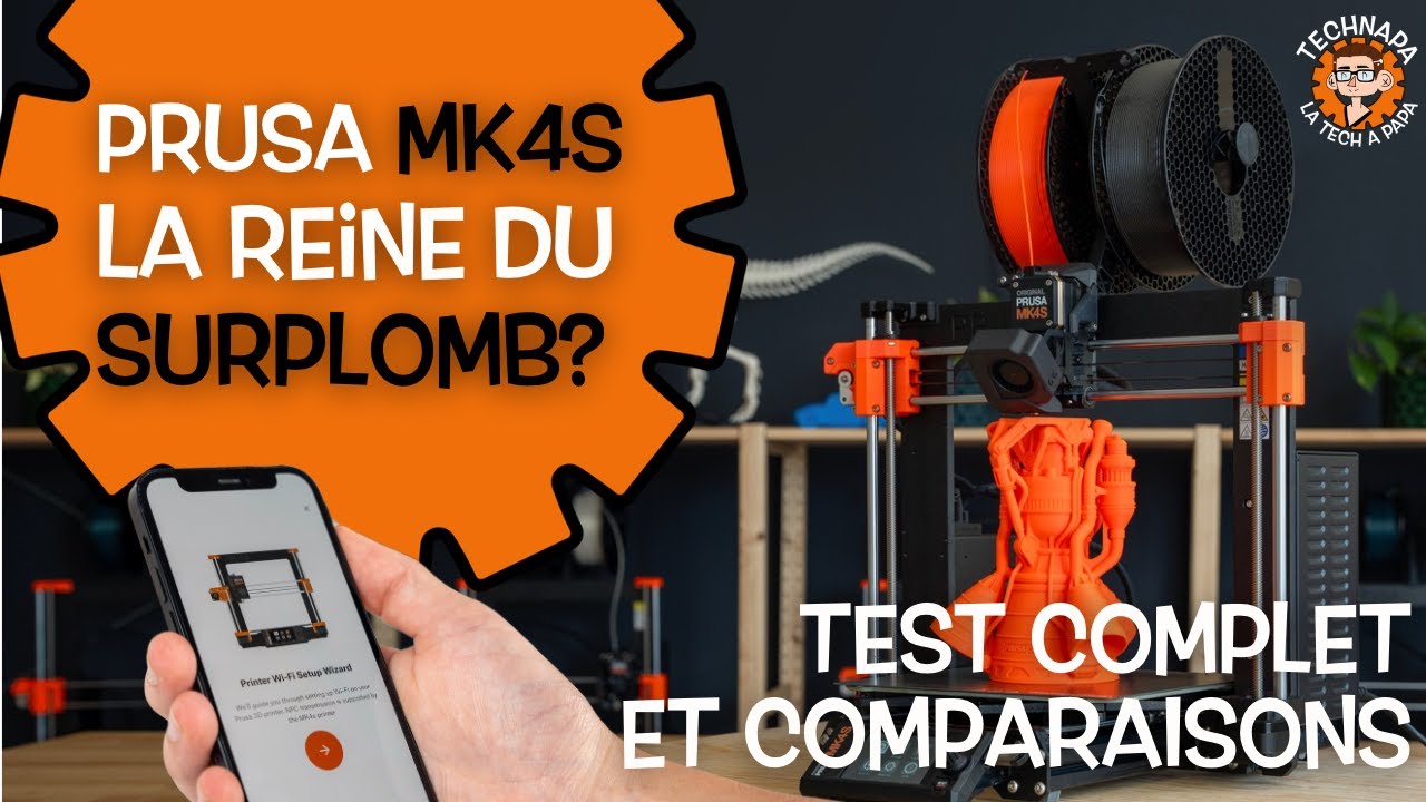 Je vous fais découvrir la PRUSA MK4S - qu'apporte-t-elle de nouveau ...