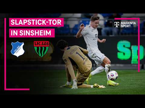 TSG Hoffenheim - 1. FC Schweinfurt, Highlights mit Live-Kommentar | 3. Liga | MAGENTA SPORT — football highlights
