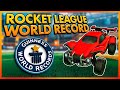 Playing oKhaliD to break his WORLD RECORD in Rocket League!