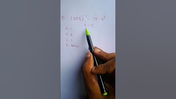 "Master Exponents: Solve (20%)⁻¹ = 3x - 2² Fast || #short #youtubemath