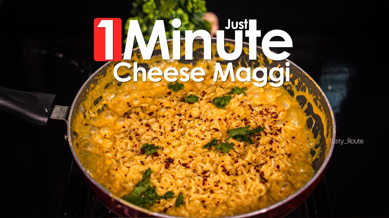 Cheese Maggi Recipe | Street Style Cheesy Masala Maggi 