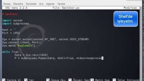Cyber-Warrior TIM | Python With Backdoor Writing Anlatımı