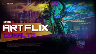 ARTFLIX COBALTO - Newest Theme Update for RETROBAT, EMUELEC and BATOCERA