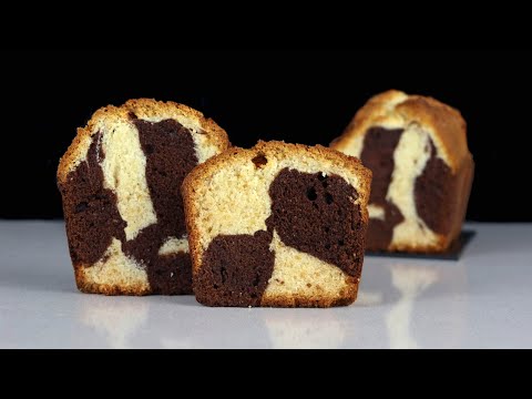 Video: Pastel De Mármol De Vainilla Y Chocolate