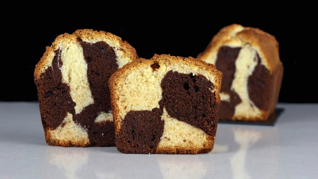 Bizcocho Mármol de Chocolate y Vainilla / Chocolate & Vanilla Marble Cake
