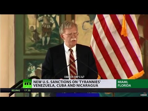 ‘Troika of tyranny’: US introduces tougher policies on Venezuela, Cuba & Nicaragua