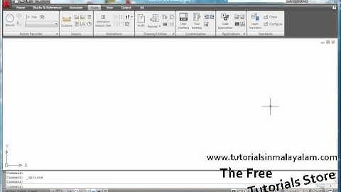 Free Latest Autocad  Tutorials 2011: Inroduction to Autocad 2009
