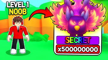 Starting Over as NOOB with OP PET in Tap Simulator ! (Roblox)