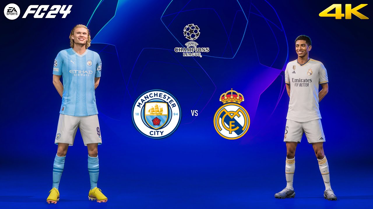 EA SPORTS FC 24 CHAMPIONS LEAGUE TORNEIO COM MANCHESTER CITY JOGO