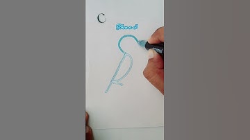 Try to draw a bird with no  1 to 7 #shorts #youtubeshorts