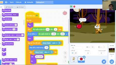 Scratch 4 Điều khiển nhân vật bằng bàn phím và chuột