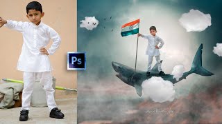 Independence Day Editing-Surreal Photo Manipulation Photoshop-15 August Photo Editing