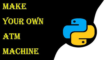 ATM Machine Project Using Python || (Make your own ATM machine)