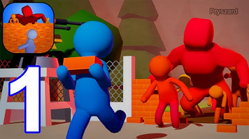 Zombie Raid 3D: Wall Defence - Gameplay Walkthrough Part 1 Stick Zombie Raid Base Defence (Android)