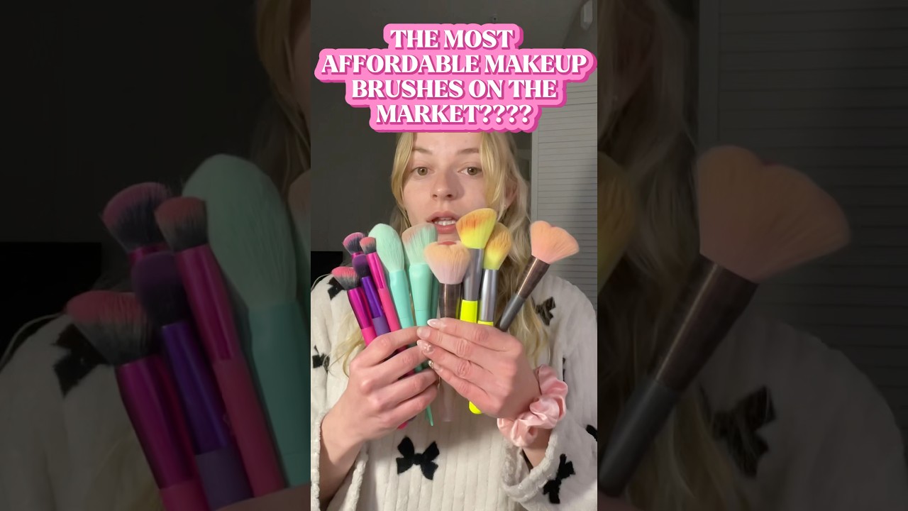 Affordable makeup brush sets you need to see! 👀💸 