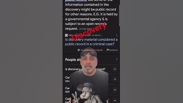 How  To Obtain Discovery In Criminal Case!