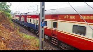 Classic ICF Rajdhani rake of DARSHAN Covid-19 Air Conditioned SuperFast Special Express