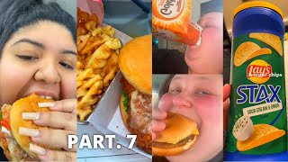 🍕  What I eat as a *FAT PERSON*  pt. 7 🍕| Eating Tiktok Compilation
