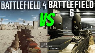 BF6 vs BF4 Reticle Sway, Reticle Bob, & Jump Shooting. Why BF4 Does it Better!