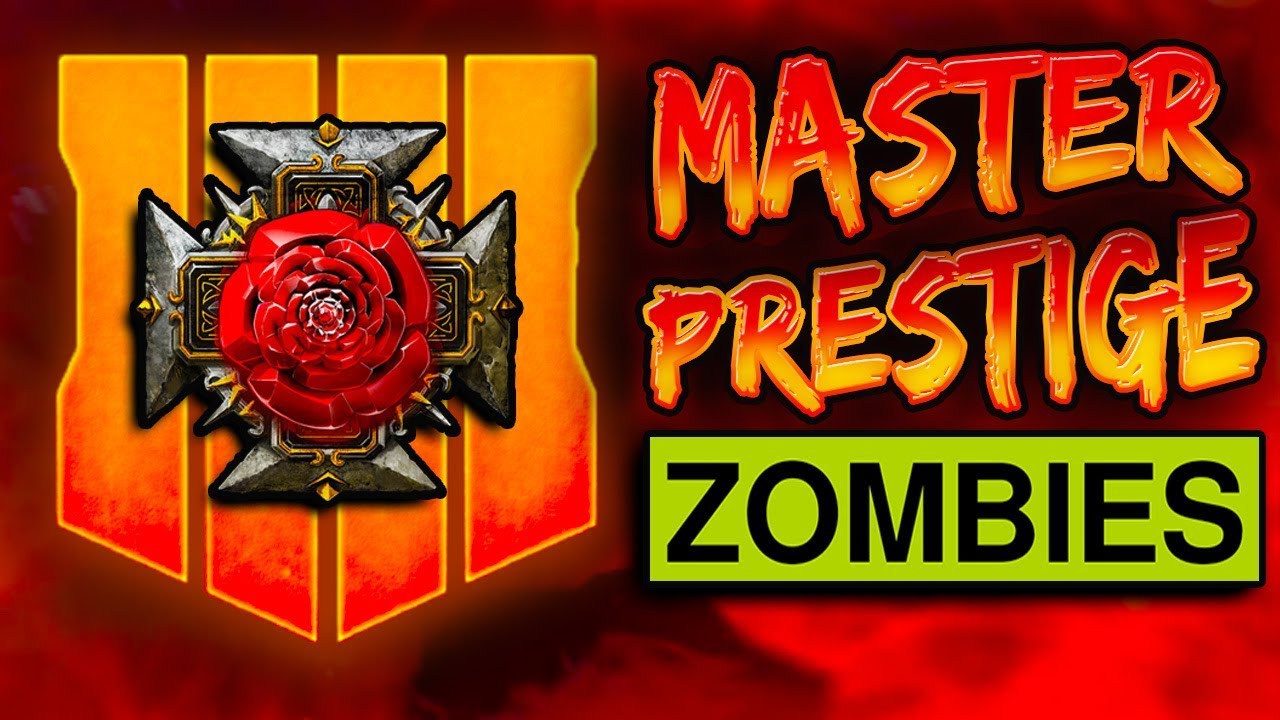 what happens when you reach master prestige bo4 zombies youtube