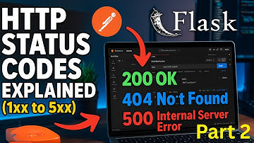 HTTP Status Codes (3xx to 5xx) Explained with Real World Examples + Postman & Flask Demo [PART 2]