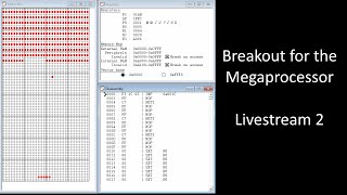 Breakout for the Megaprocessor - Livestream 2