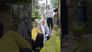 want to laugh but afraid of sin | group of people who slipped ! #short #funny #memes #comedy #humor