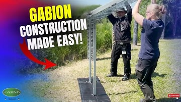 Simplified Gabion Construction: Step-by-Step Video Instructions