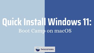 Quick Install Windows 11: An Easy Way to Install Windows 11 on Mac via Boot Camp screenshot 2