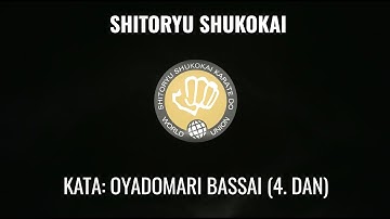Kata Oyadomari Bassai - Shitoryu Shukokai Karate - pres by Shihan Prof. Dr. T. Hausner, 8 Dan Kyoshi