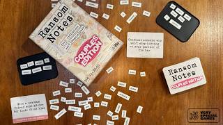 Ransom Notes: Couples Edition