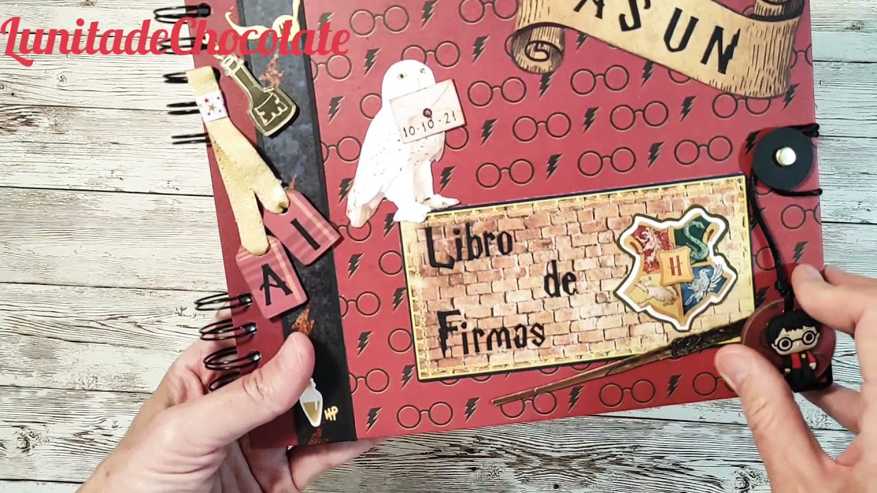 Scrapbooking Harry Potter colección para manualidades · Ana y Arte